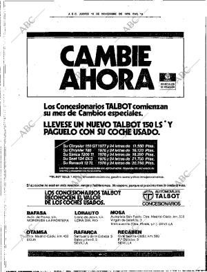 ABC SEVILLA 15-11-1979 página 26