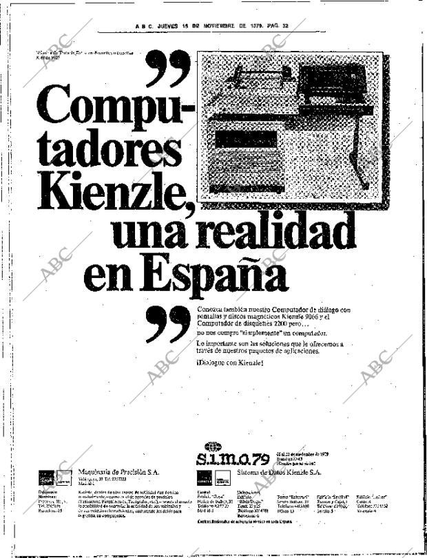 ABC SEVILLA 15-11-1979 página 40