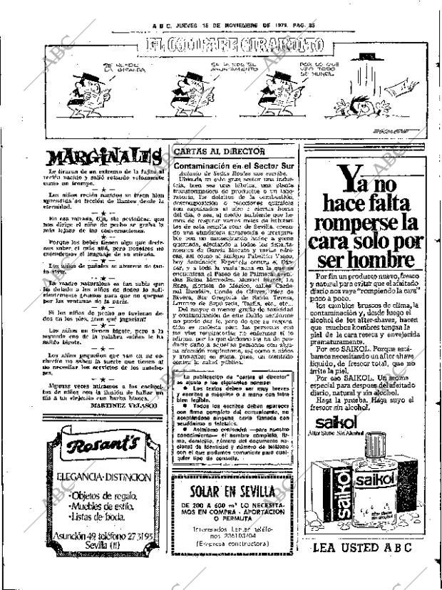 ABC SEVILLA 15-11-1979 página 43