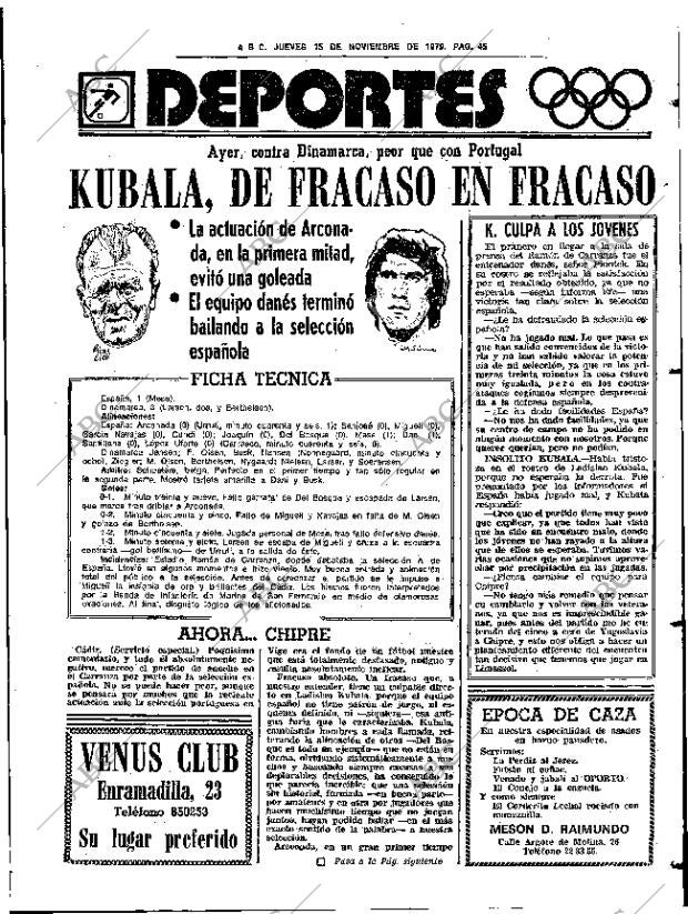 ABC SEVILLA 15-11-1979 página 53