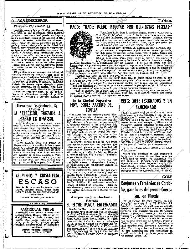 ABC SEVILLA 15-11-1979 página 54