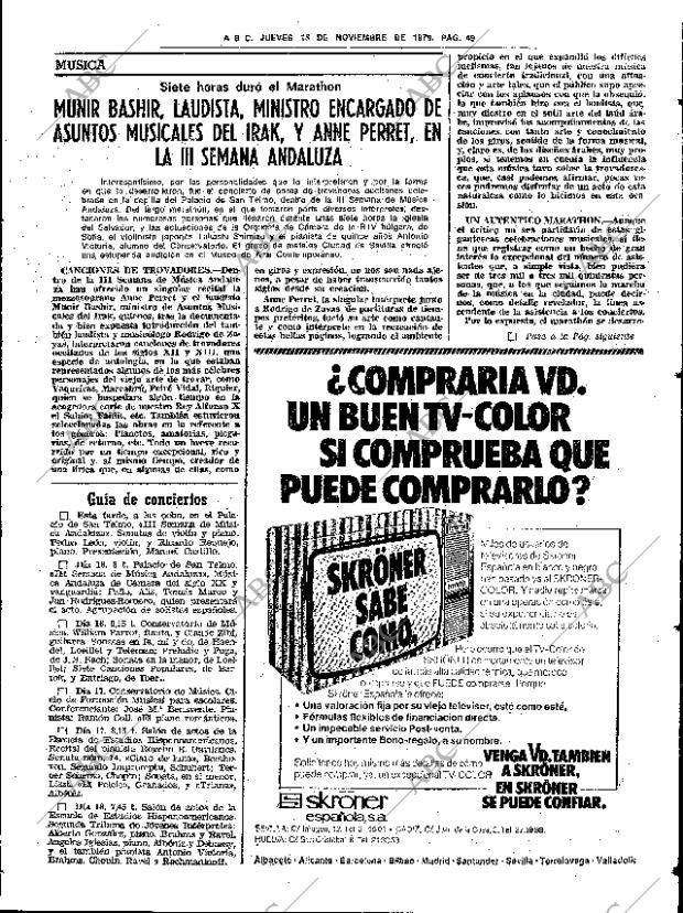 ABC SEVILLA 15-11-1979 página 57