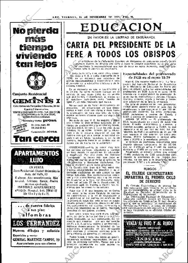 ABC MADRID 16-11-1979 página 36