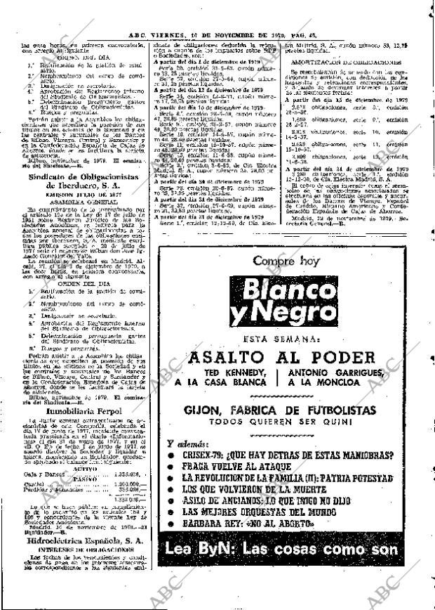 ABC MADRID 16-11-1979 página 61