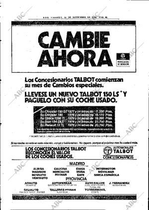 ABC MADRID 16-11-1979 página 64