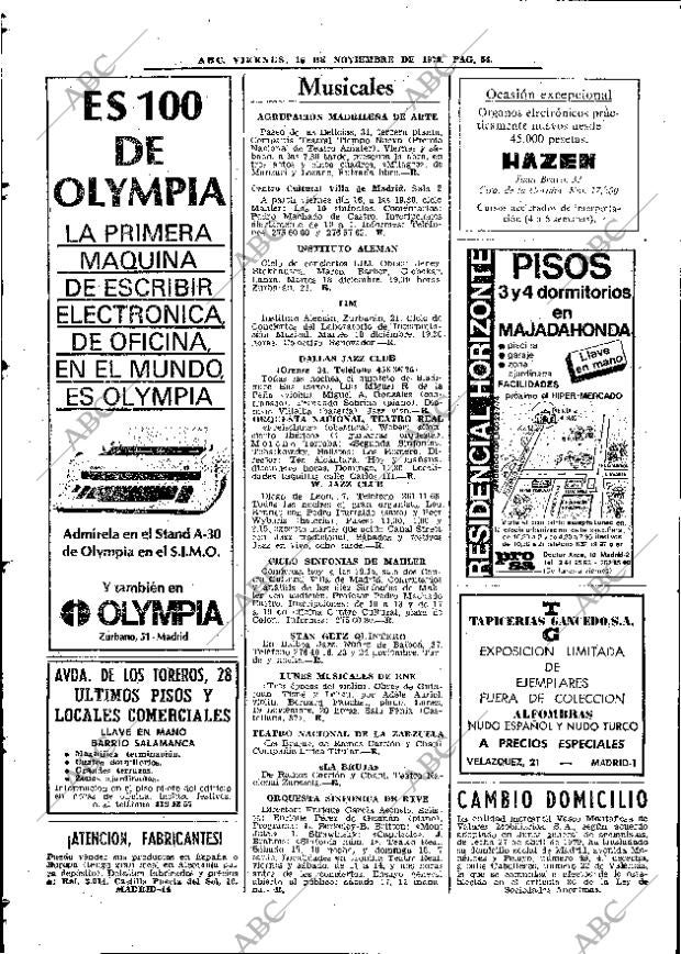 ABC MADRID 16-11-1979 página 70