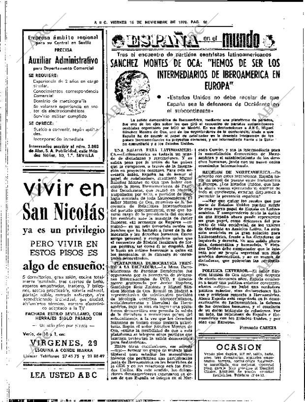 ABC SEVILLA 16-11-1979 página 22