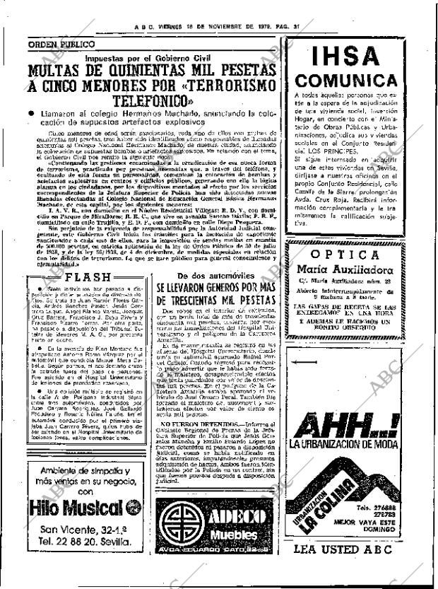 ABC SEVILLA 16-11-1979 página 43