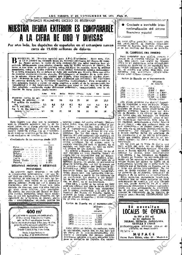 ABC MADRID 17-11-1979 página 57