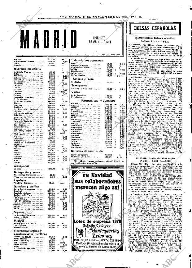 ABC MADRID 17-11-1979 página 61
