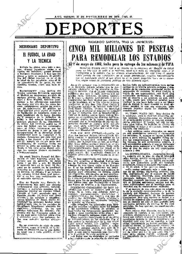 ABC MADRID 17-11-1979 página 67