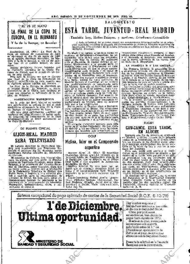ABC MADRID 17-11-1979 página 69