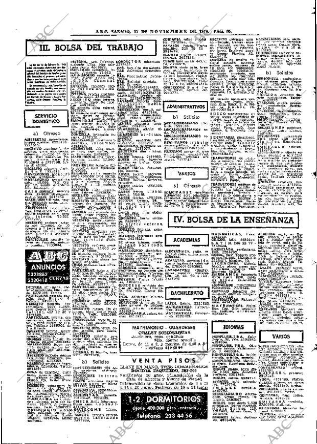 ABC MADRID 17-11-1979 página 85