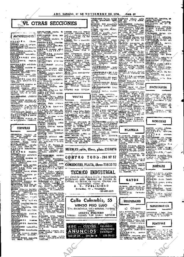 ABC MADRID 17-11-1979 página 87