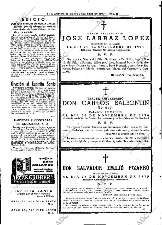 ABC MADRID 17-11-1979 página 89