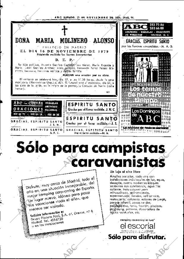 ABC MADRID 17-11-1979 página 90