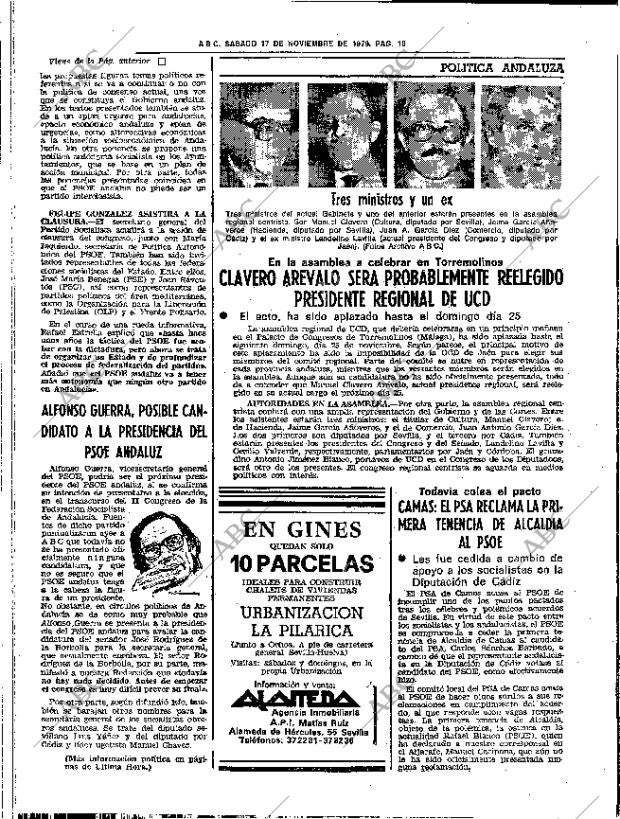 ABC SEVILLA 17-11-1979 página 18