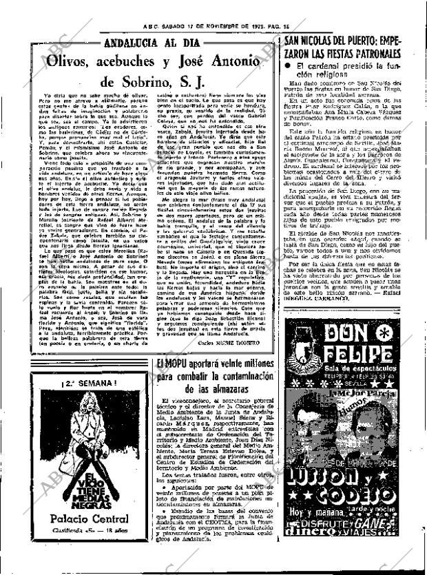 ABC SEVILLA 17-11-1979 página 23