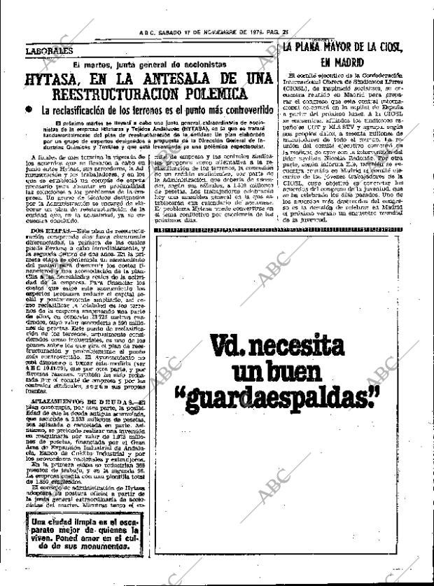 ABC SEVILLA 17-11-1979 página 29