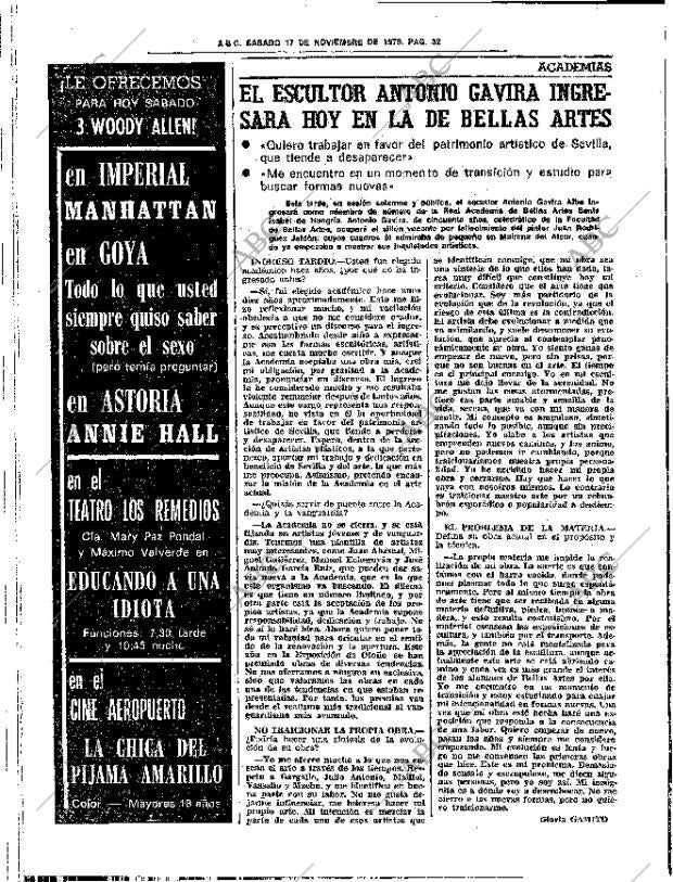 ABC SEVILLA 17-11-1979 página 40