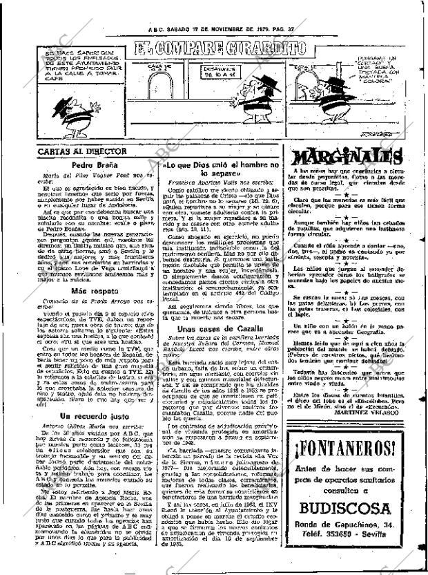 ABC SEVILLA 17-11-1979 página 45