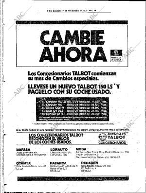 ABC SEVILLA 17-11-1979 página 46