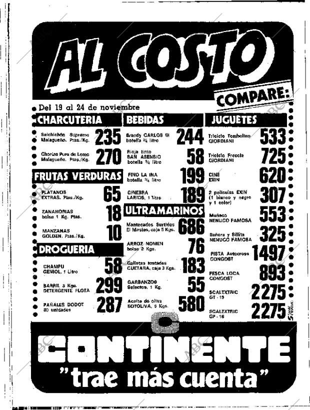 ABC SEVILLA 18-11-1979 página 16