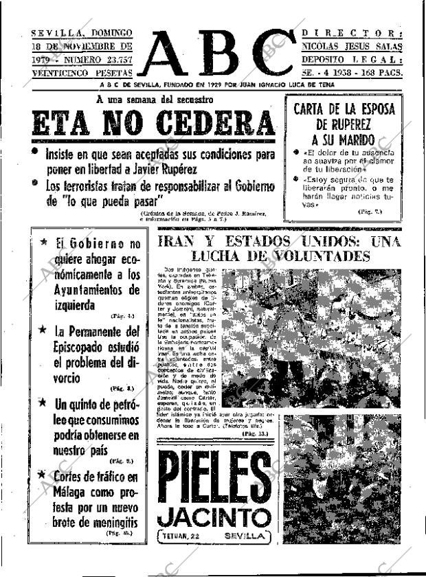 ABC SEVILLA 18-11-1979 página 17