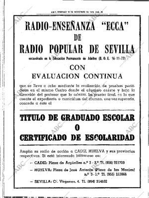 ABC SEVILLA 18-11-1979 página 42