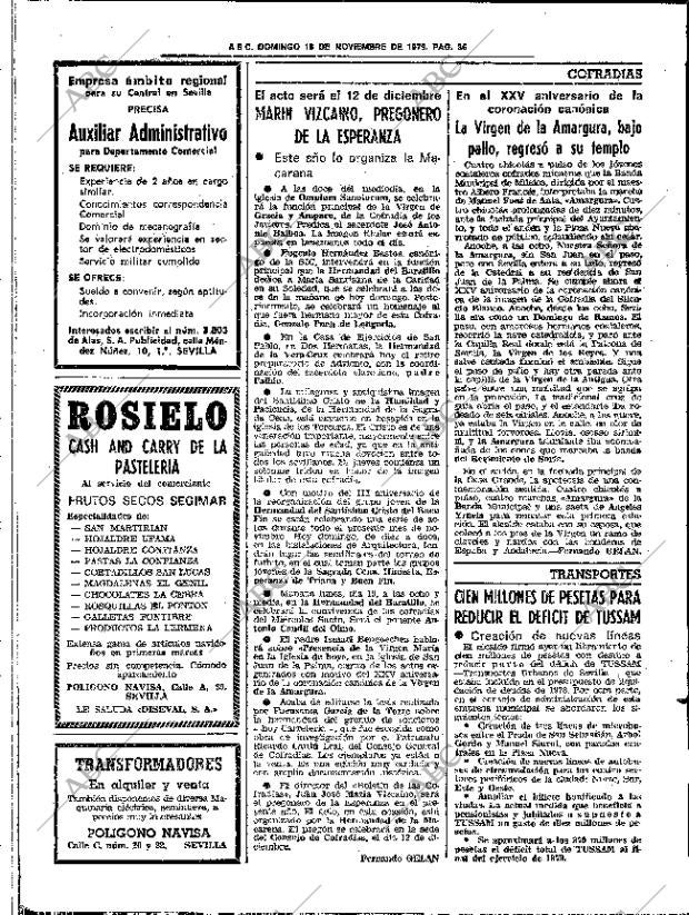 ABC SEVILLA 18-11-1979 página 52