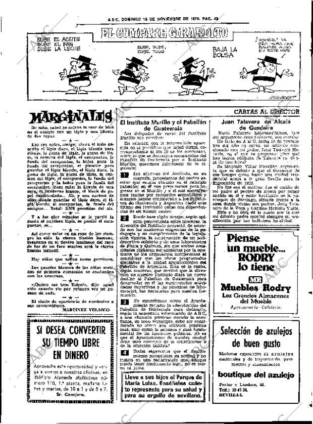 ABC SEVILLA 18-11-1979 página 59