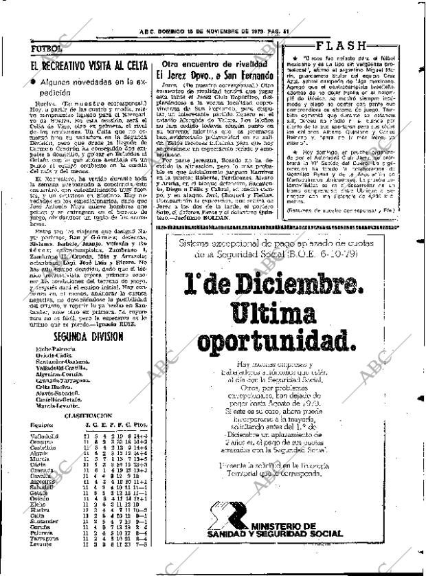 ABC SEVILLA 18-11-1979 página 67