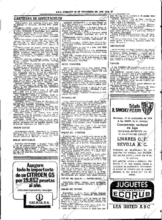 ABC SEVILLA 18-11-1979 página 73