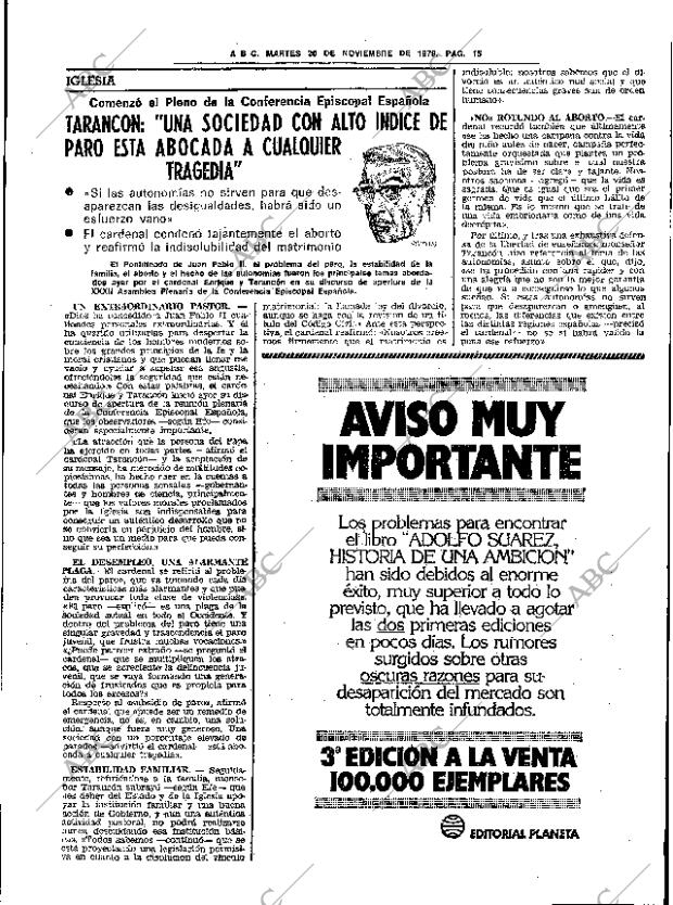 ABC SEVILLA 20-11-1979 página 39