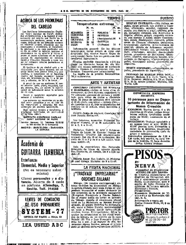 ABC SEVILLA 20-11-1979 página 56