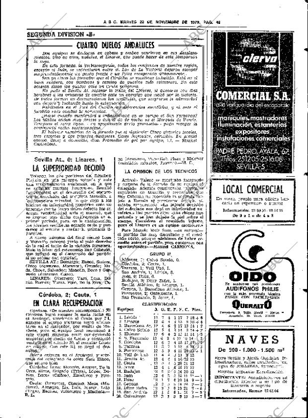 ABC SEVILLA 20-11-1979 página 73