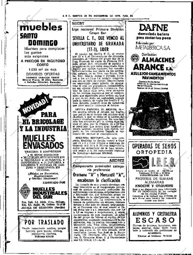 ABC SEVILLA 20-11-1979 página 78