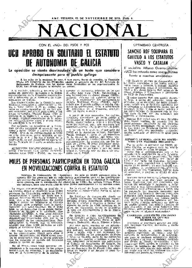 ABC MADRID 23-11-1979 página 21