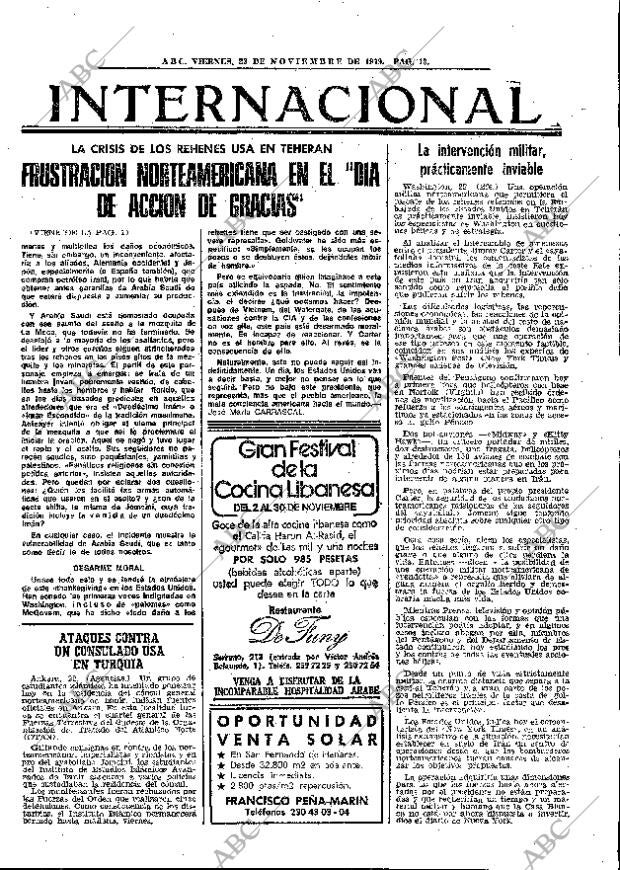 ABC MADRID 23-11-1979 página 29