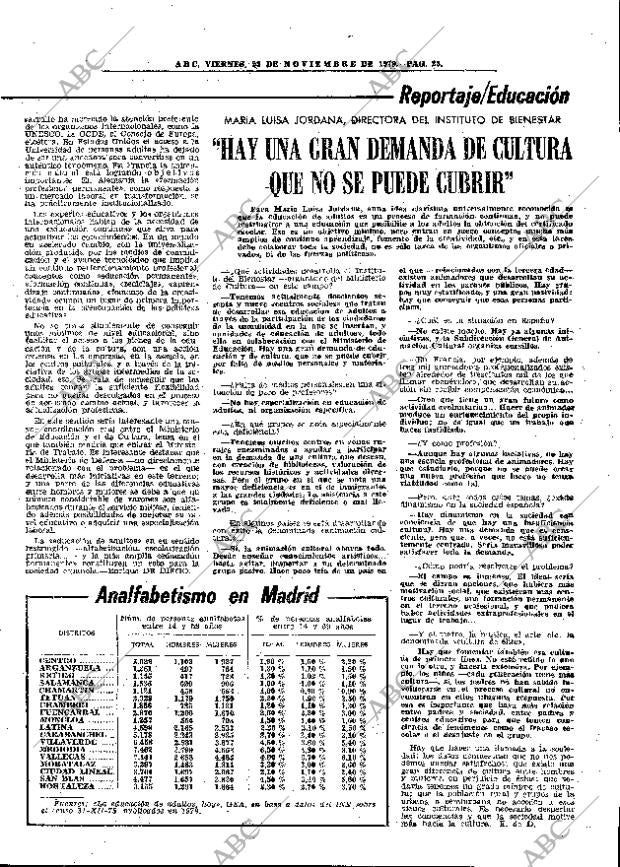 ABC MADRID 23-11-1979 página 39