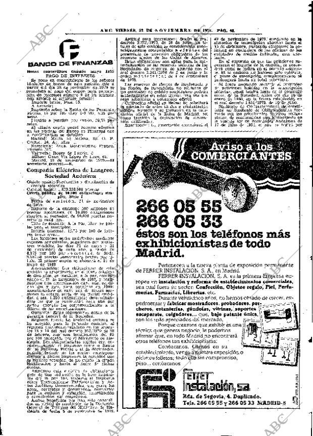 ABC MADRID 23-11-1979 página 59