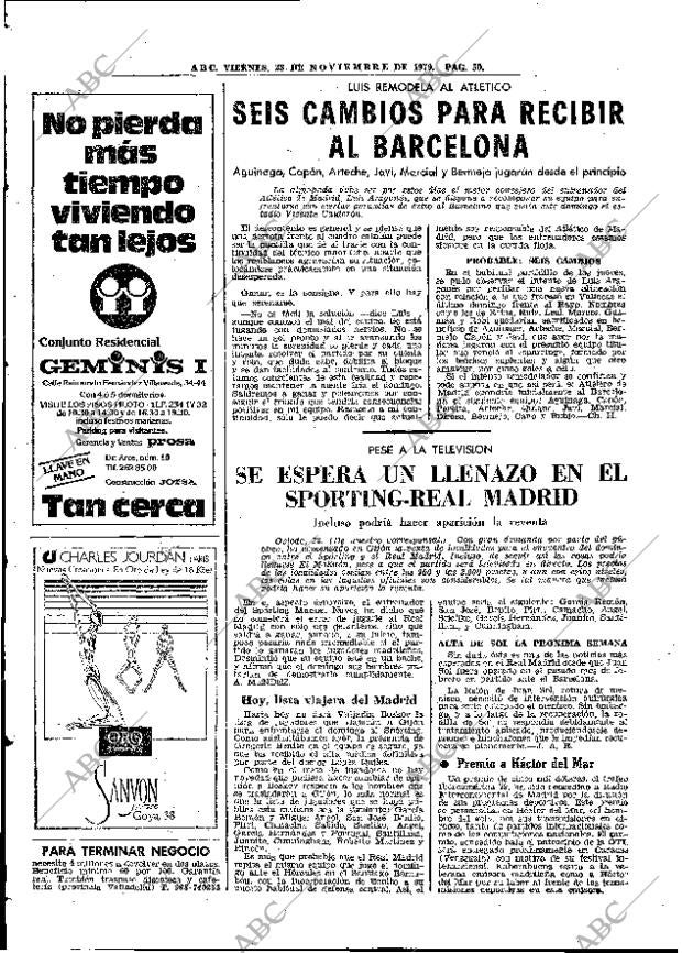 ABC MADRID 23-11-1979 página 66