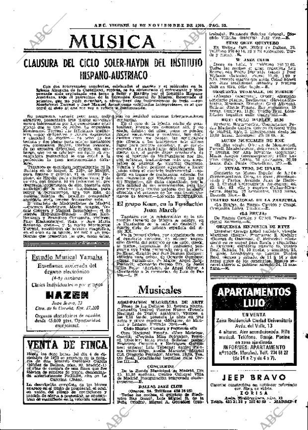 ABC MADRID 23-11-1979 página 69