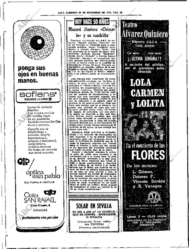 ABC SEVILLA 25-11-1979 página 52