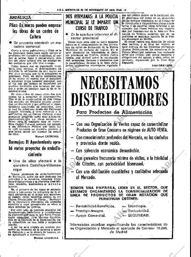 ABC SEVILLA 28-11-1979 página 23