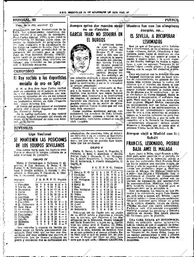ABC SEVILLA 28-11-1979 página 52