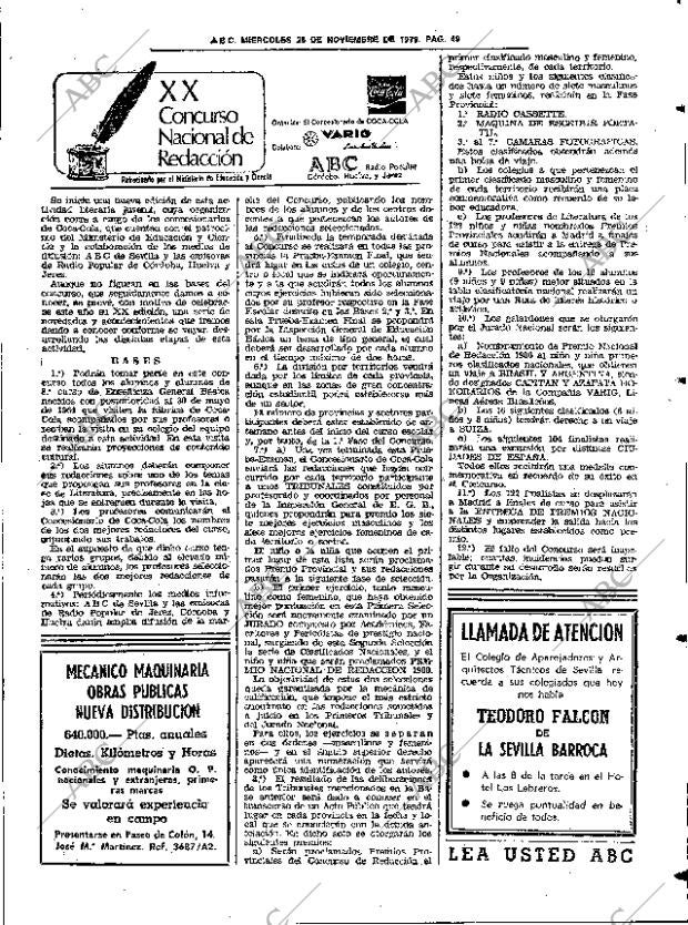 ABC SEVILLA 28-11-1979 página 57