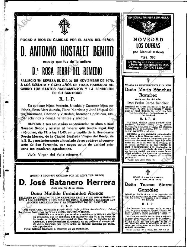 ABC SEVILLA 28-11-1979 página 68