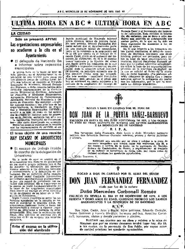 ABC SEVILLA 28-11-1979 página 71