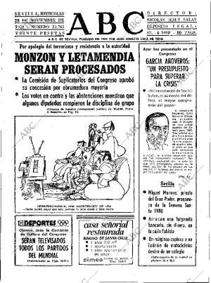 ABC SEVILLA 28-11-1979 página 9